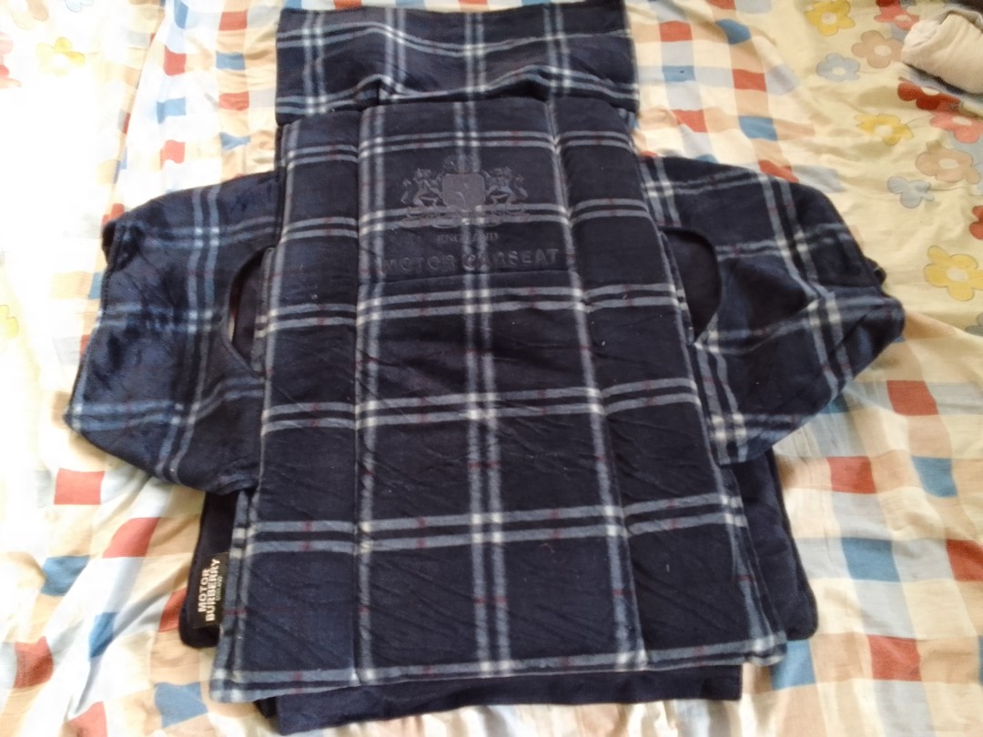 Burberry Car Seat Cover, Everything Else, Others on Carousell