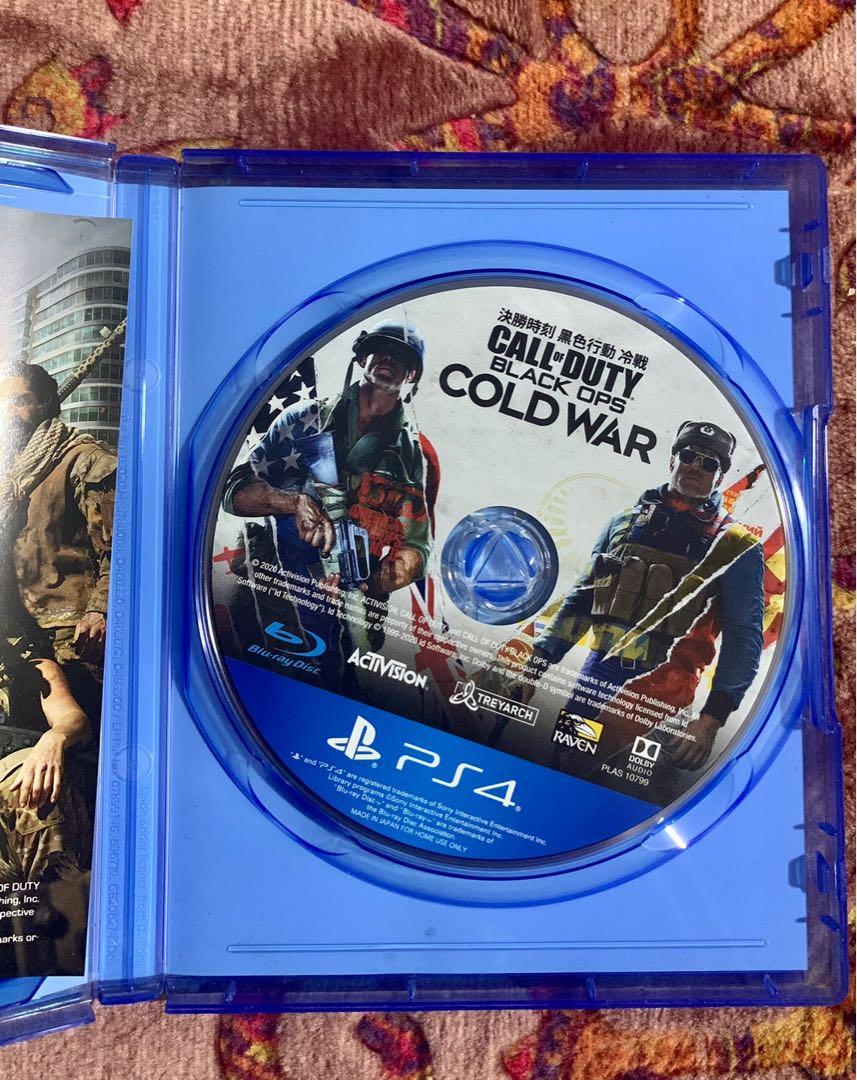 Call of Duty Cold War PS4, Video Gaming, Video Games, PlayStation on Carousell