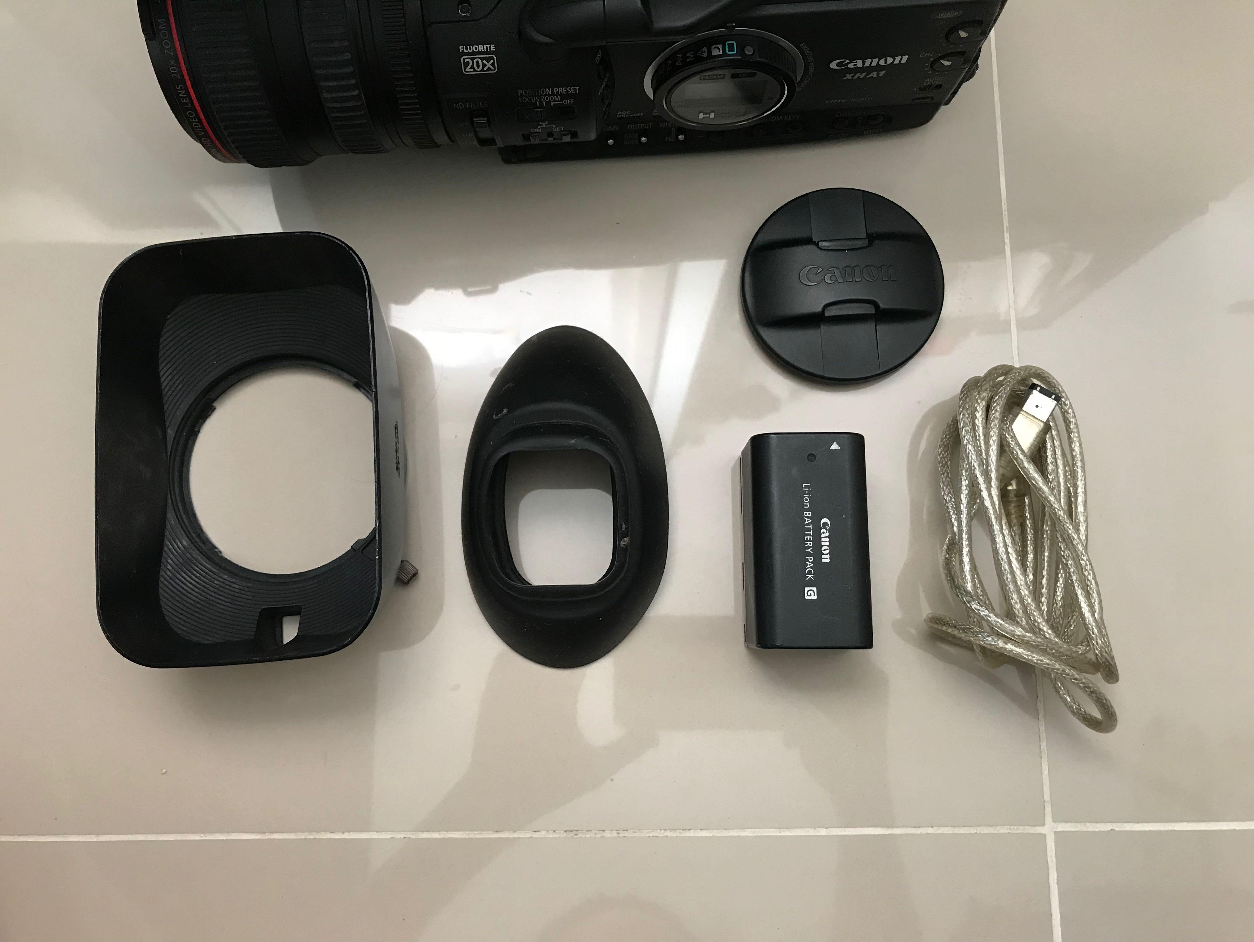 Canon XHA1 HDV零件機, 攝影器材, 攝錄機 Carousell