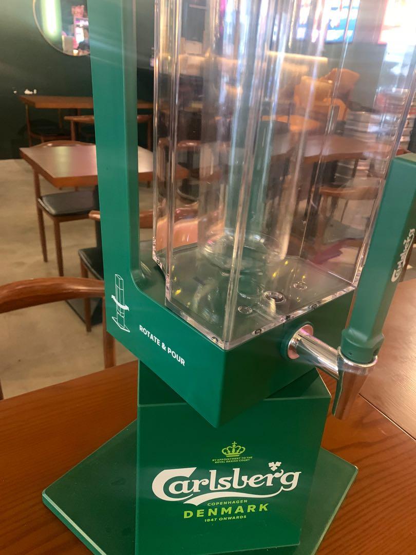 Carlsberg Beer Tower, Food & Drinks, Alcoholic Beverages on Carousell