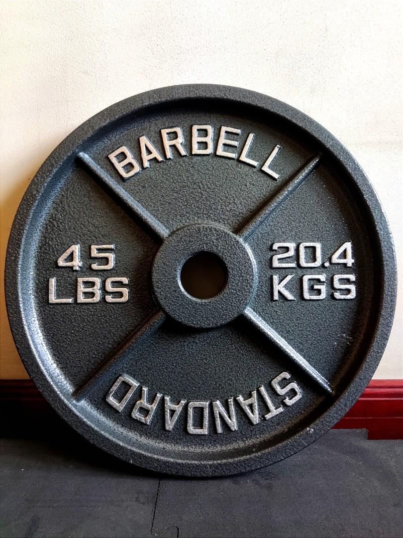 Cast Iron Plates (Category: Weights & Dumbbells) located in Quezon City. Submitted by goldsiy456 (Listing ID 1167848603, Image 3). Description: Cast Iron Plates for Olympic Barbell Available in 45, 10,5,2.5 Lbs.