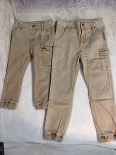 Celana Jeans Mothercare Set Adik-Kaka Joger/cargo size 2-3thn &  6-7thn