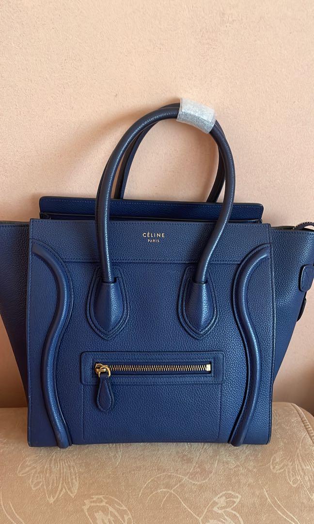 Celine micro best sale luggage grey