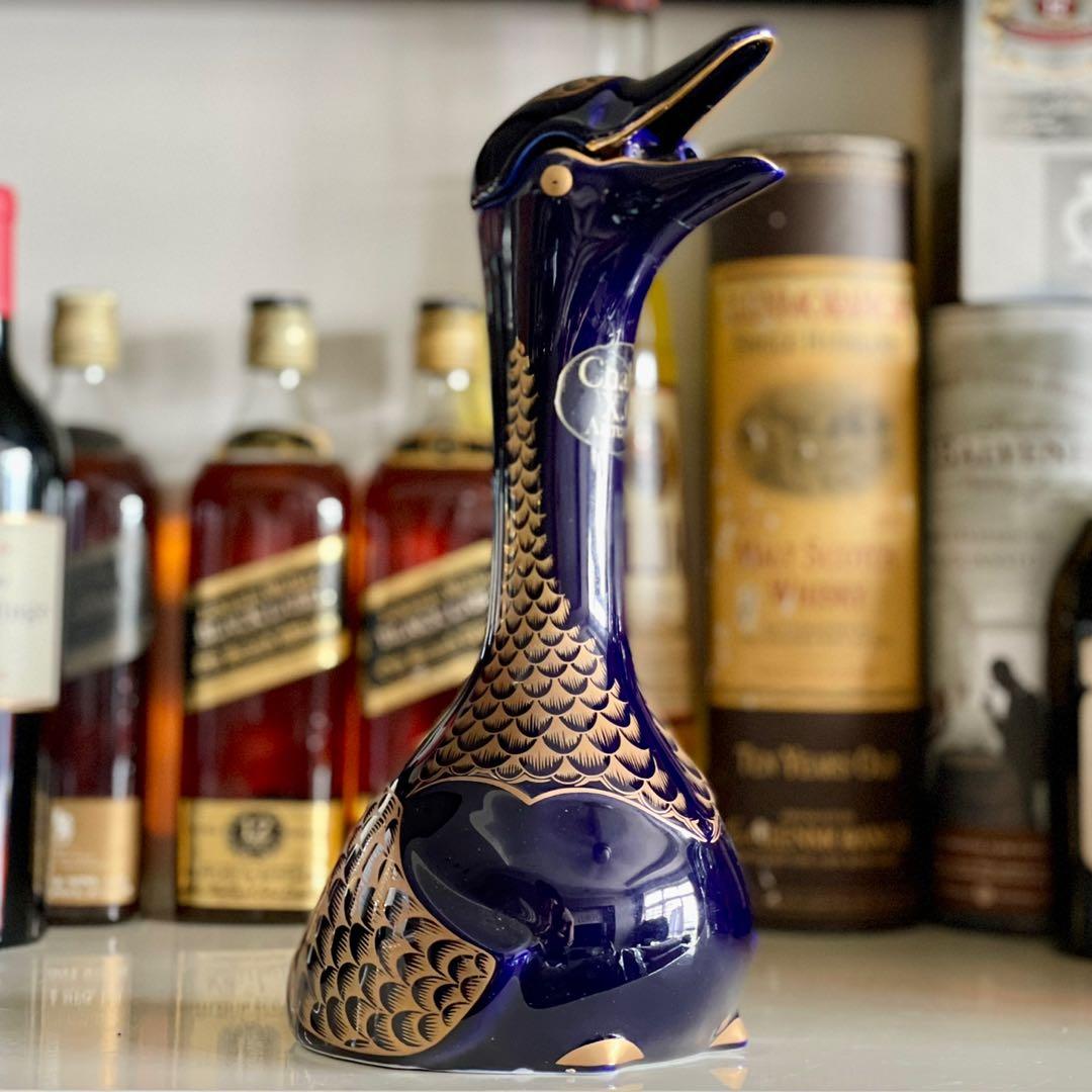 Chabot XO Ceramic Duck Blue Armagnac XO cognac not Armagnac, Food