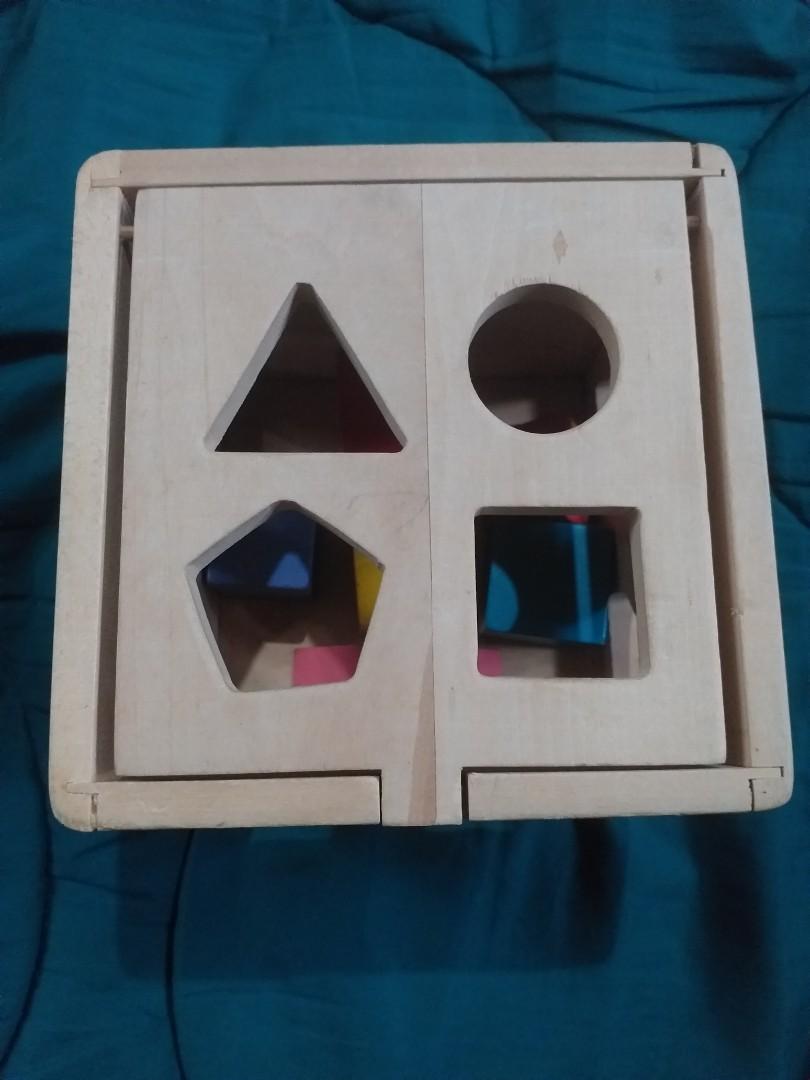 Chad valley wooden shape sorter hotsell