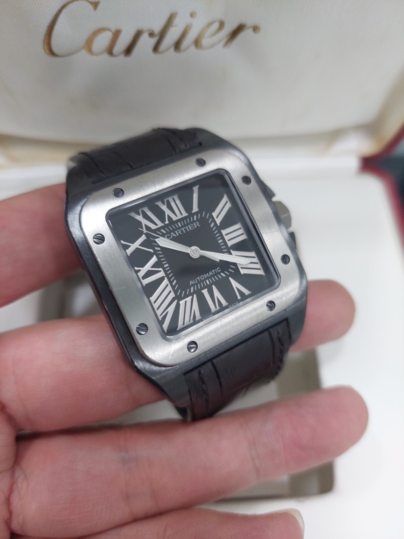 DIRT CHEAP) Cartier santos 100 L (2014 