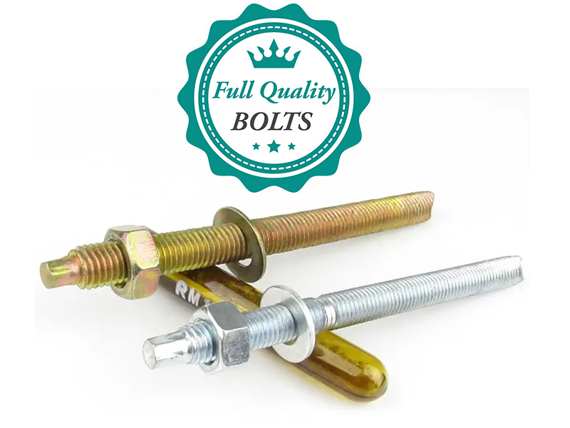 Chemical Bolt Anchor Bolt Nut and Washer Full Threaded, Commercial