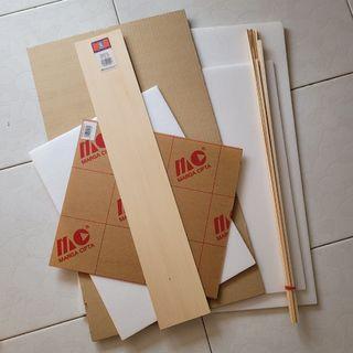 [Pending] Craft supplies (interior design model-making supplies)