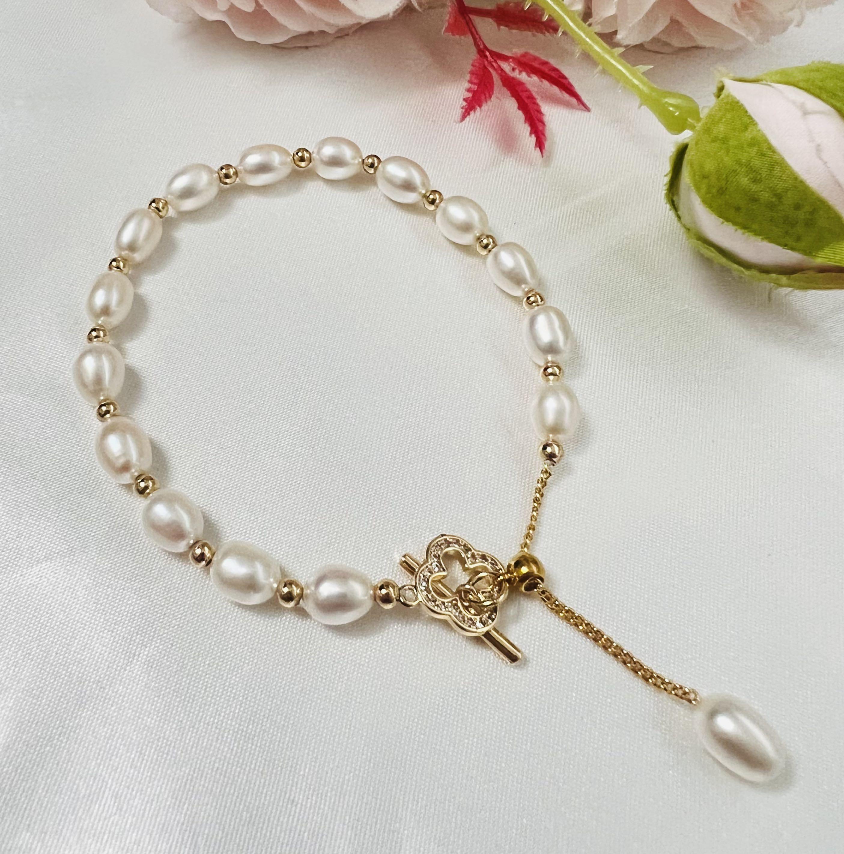 Cheap pearl sales bracelet