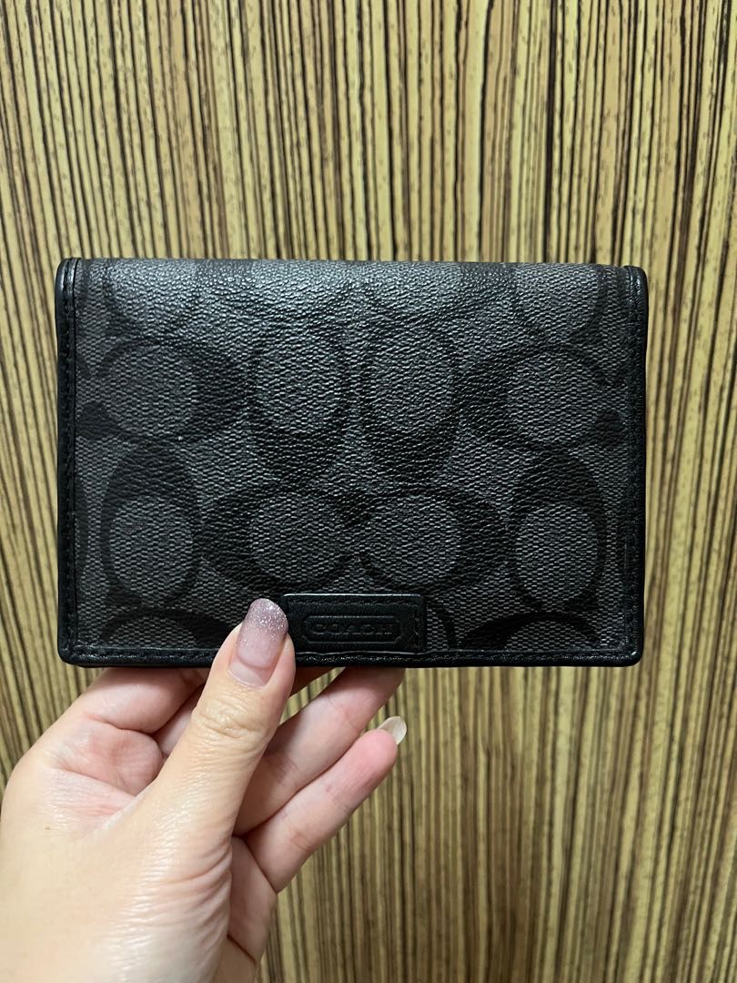 Coach Passport holder, Men's Fashion, Watches & Accessories, Wallets