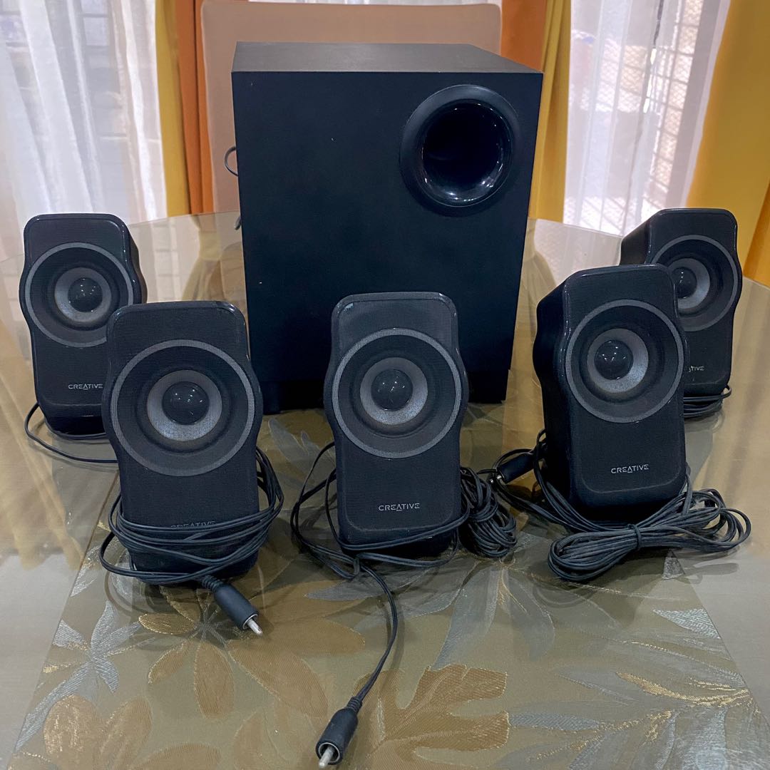 CREATIVE SPEAKER SET W SUBWOOFER Audio Soundbars Speakers