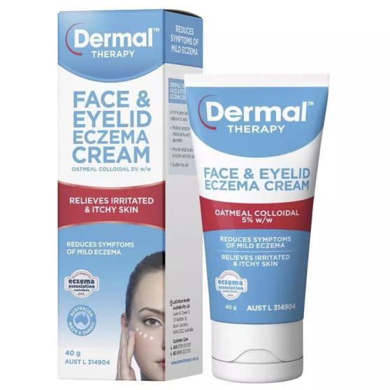 Dermal Therapy Face & Eyelid Eczema Cream 40g, Beauty & Personal Care