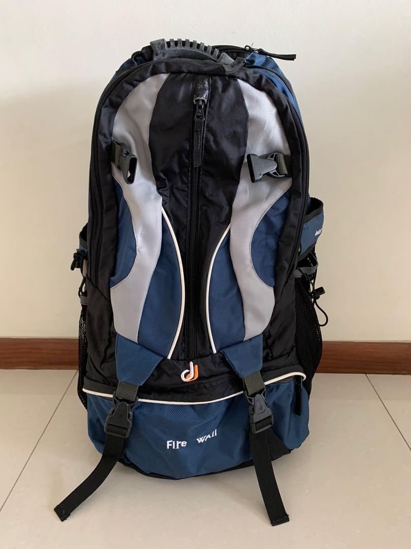 Deuter 55L Firewall Backpack Men s Fashion Bags Backpacks on