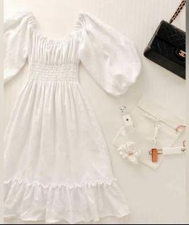 Eighthmermaid puff sleeve dress