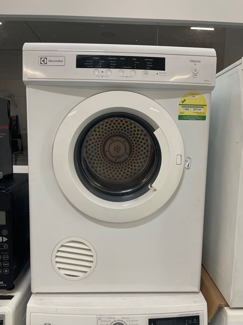 ELECTROLUX EDV7051 FRONT LOADING 220 VOLT ELECTRIC DRYER 7Kg, TV & Home