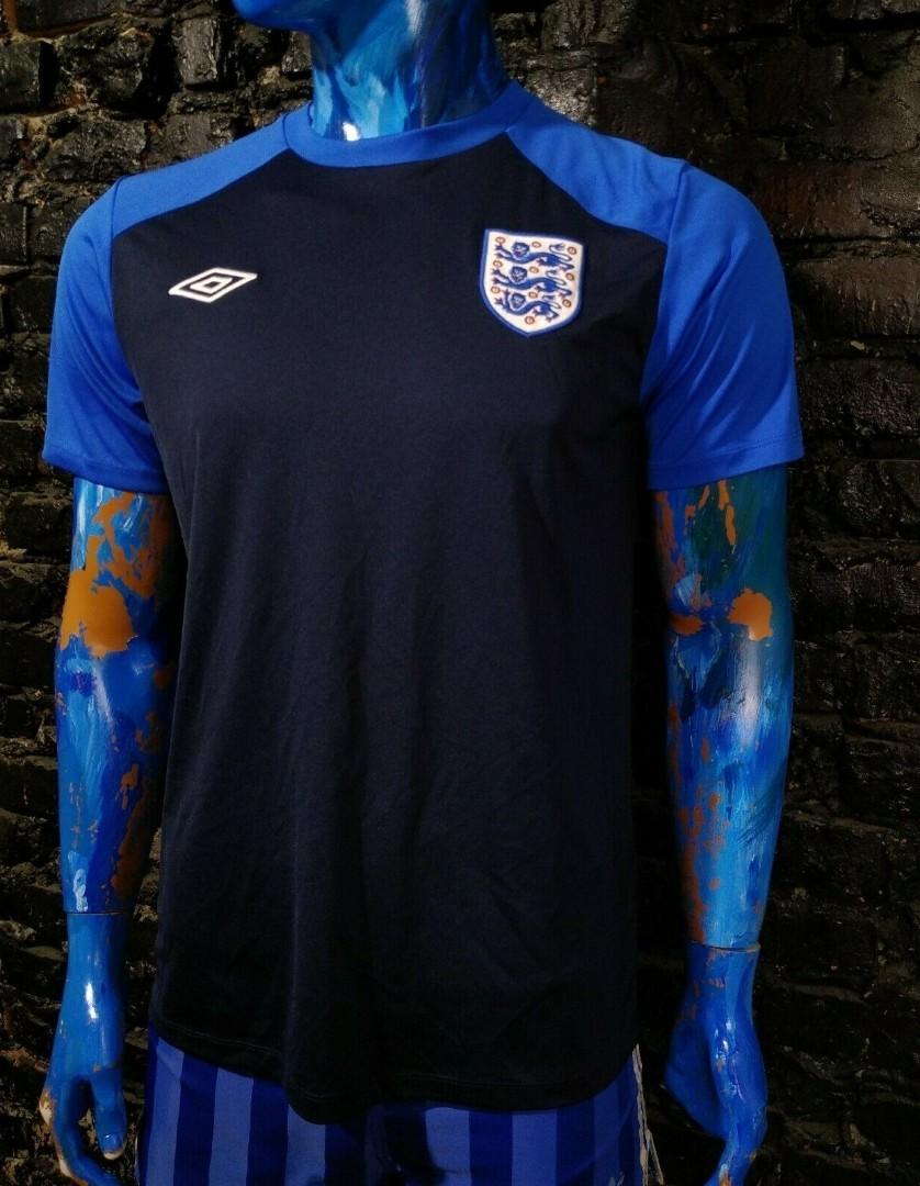 England National Football Team Training Shirt 2012 UMBRO Men Size L