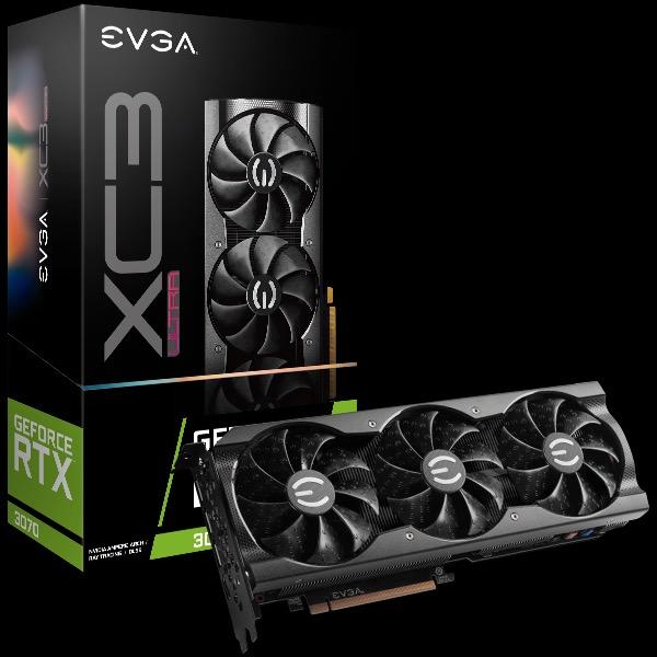 EVGA GeForce RTX 3070 XC3 Ultra Gaming, 8GB GDDR6, iCX3 Cooling