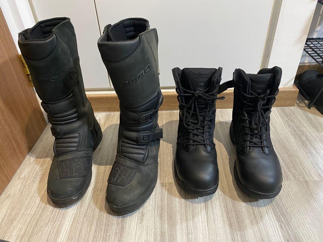 Steel toe boots for motorcycle riding shop