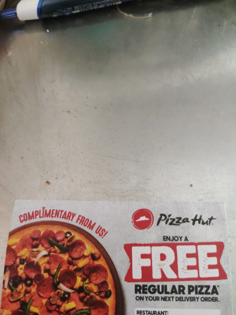 Free pizza hut coupon, Food & Drinks, Local Eats on Carousell