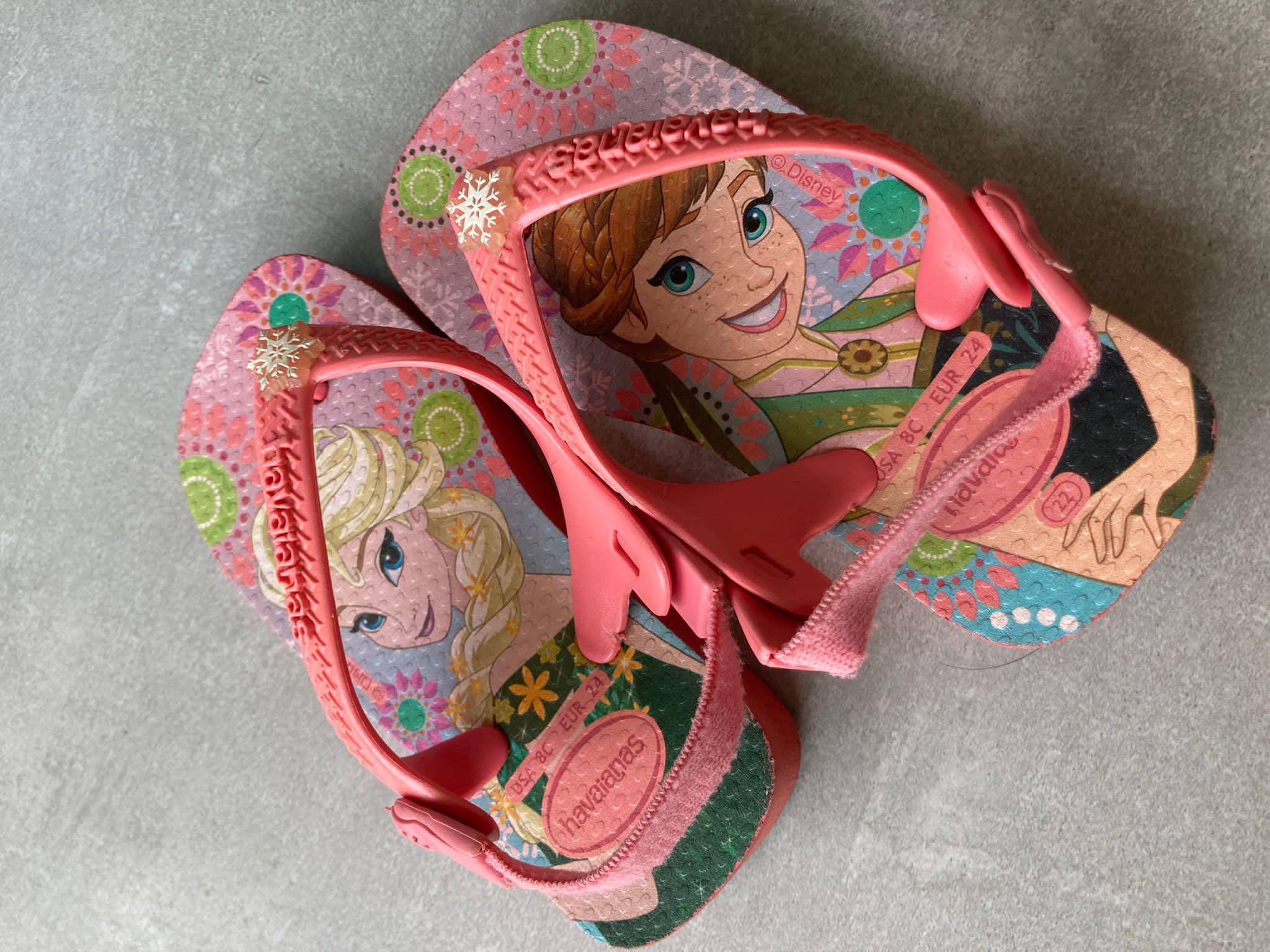 Frozen Havaianas Slippers for girls Babies Kids Babies Kids