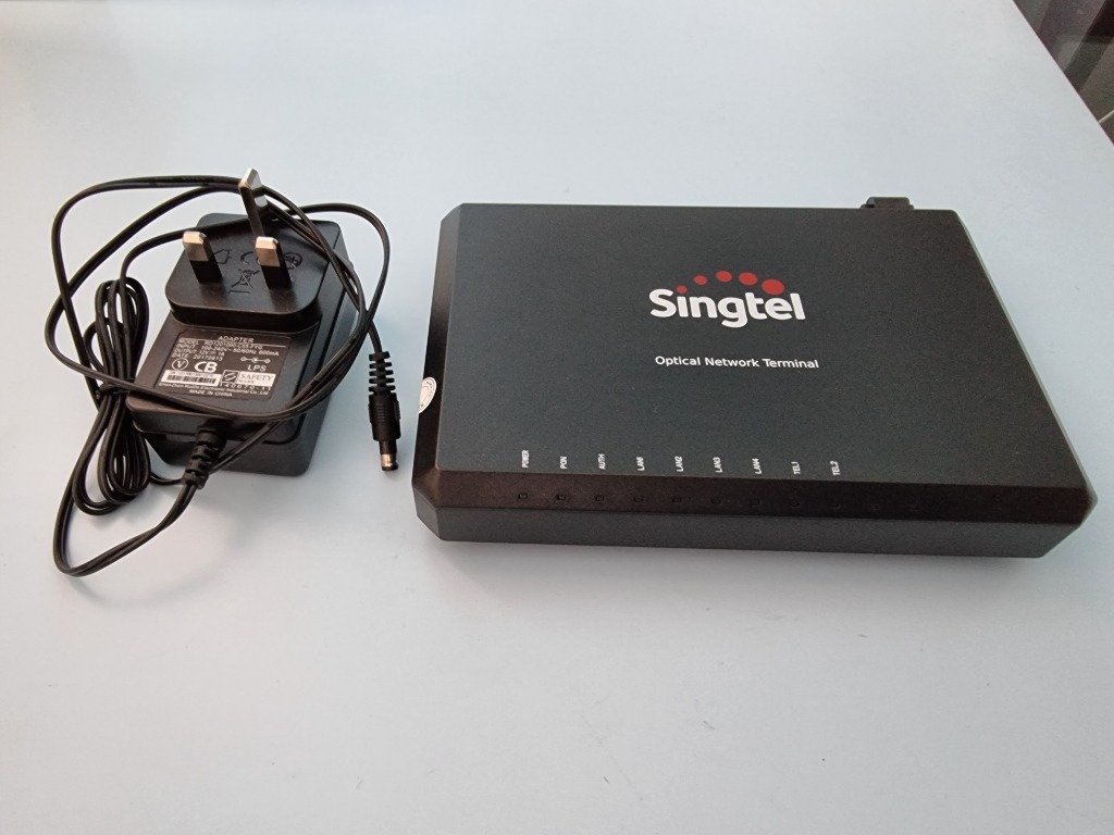 G240GA Optical Network Terminal (ONT) with four Gigabit