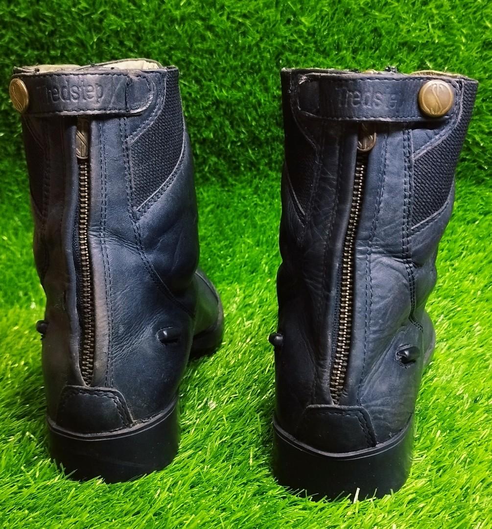 GIOTTO USA TREDSTEP BLACK Women s Fashion Footwear Boots on
