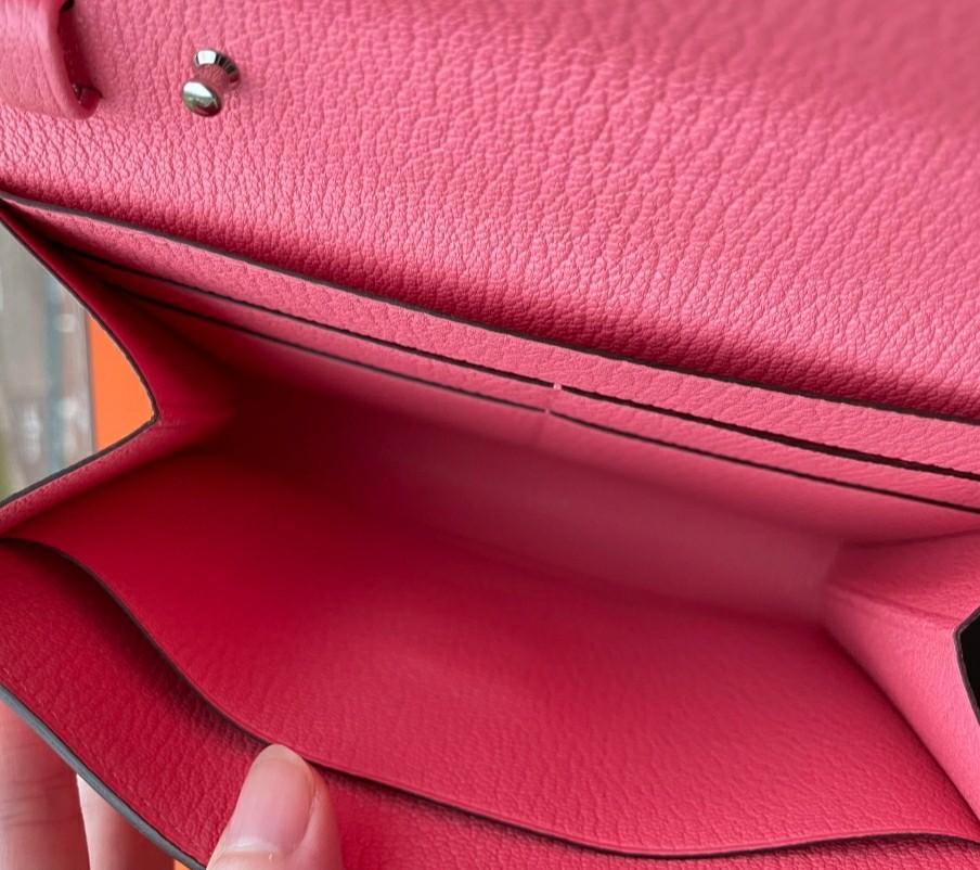 Hermes Clic 16. Popular Colour Rose Ete. Chevre Leather. As good