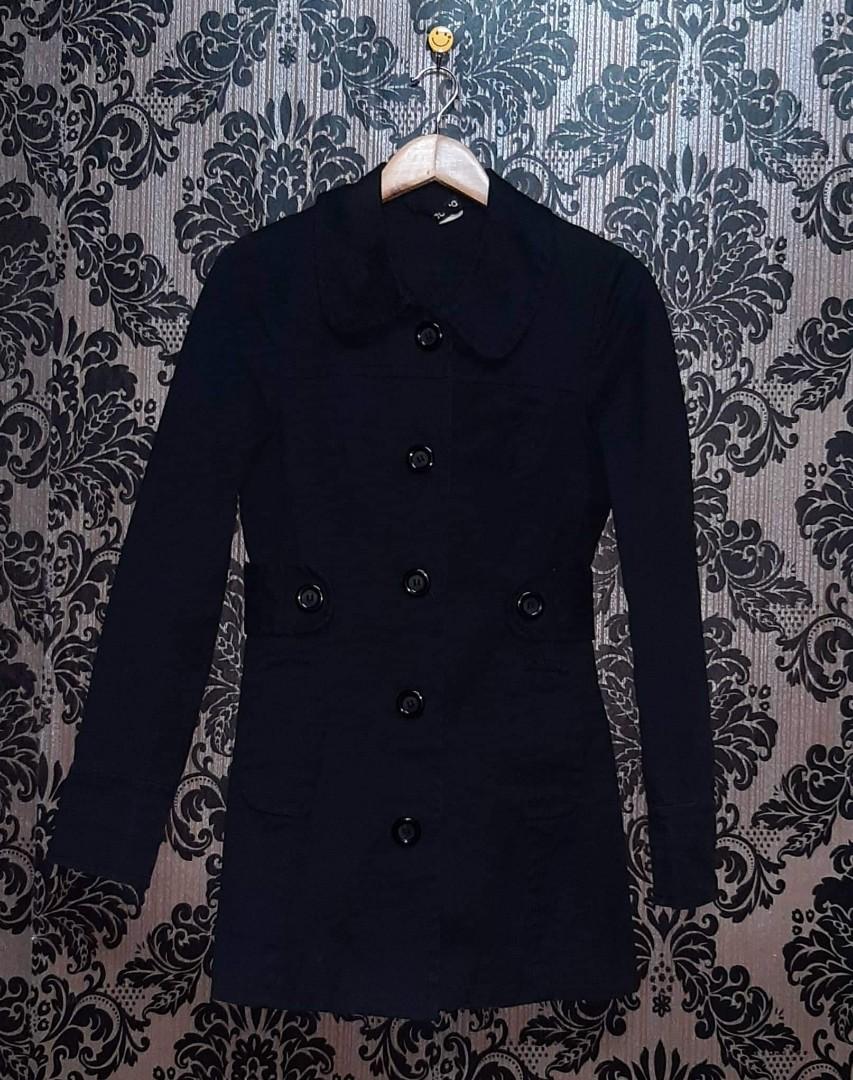 H&m hot sale divided coat