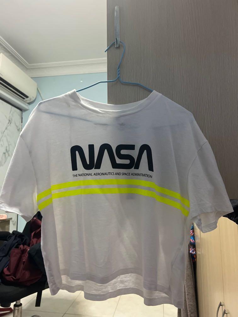 H M Nasa Crop Top Women s Fashion Tops Shirts on Carousell