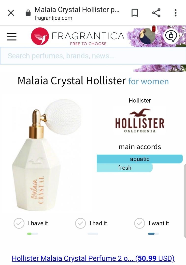Malaia crystal perfume clearance