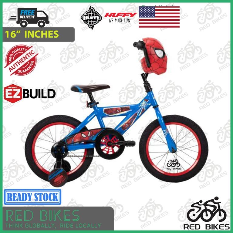 Spider man 16 inch bike walmart hotsell