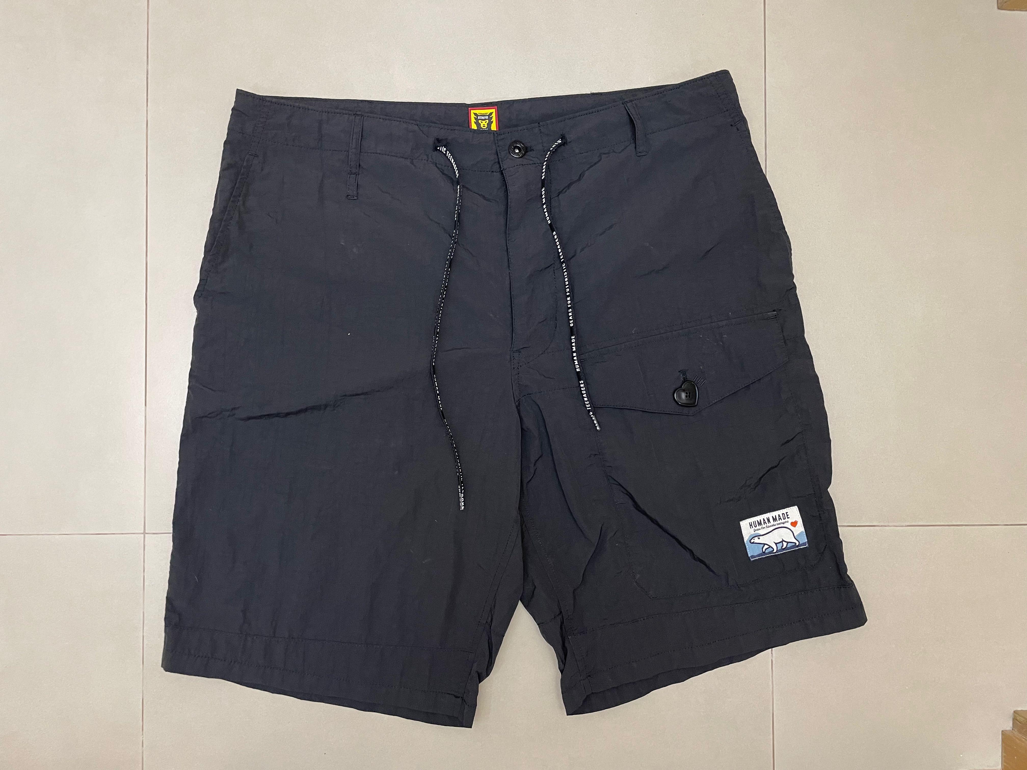 HumanMade Nylon Military Shorts XL Black, 男裝, 褲＆半截裙, 短褲 