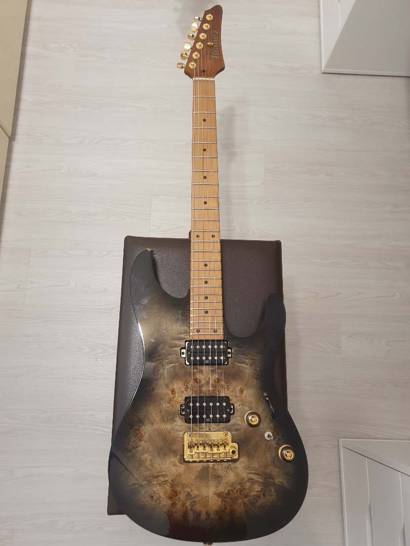 Ibanez az242 premium shop charcoal black burst