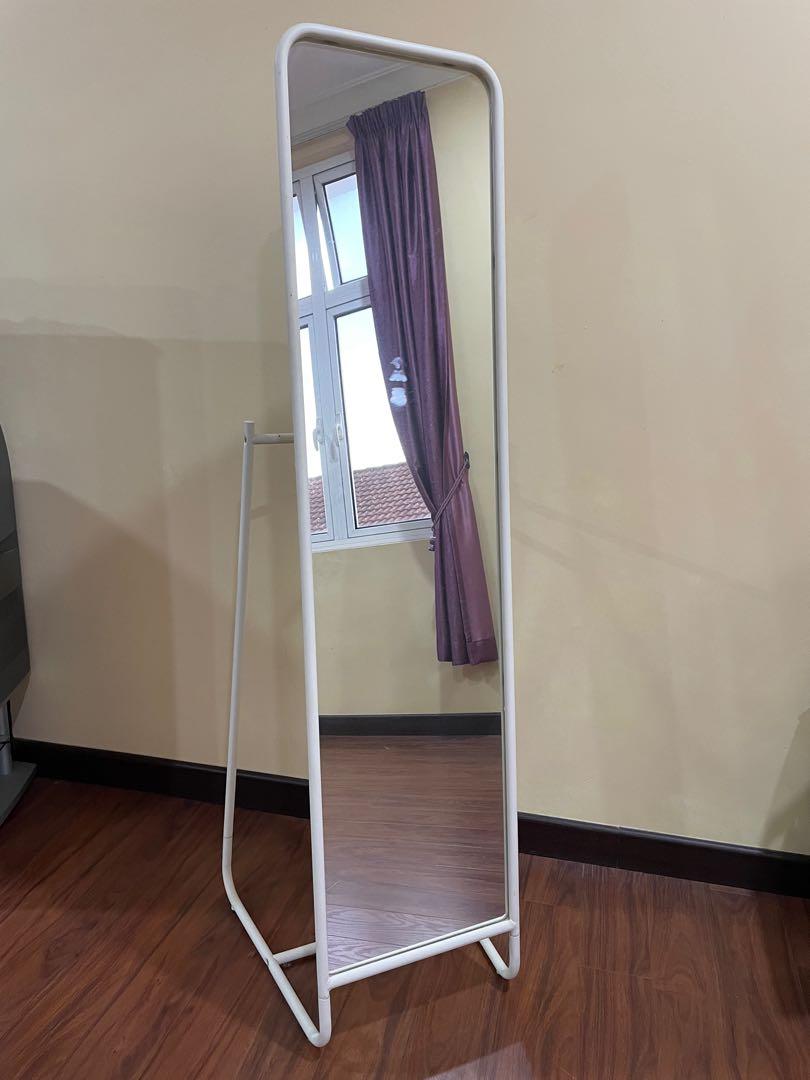 Ikea KNAPPER standing mirror (Pickup only), Furniture & Home Living
