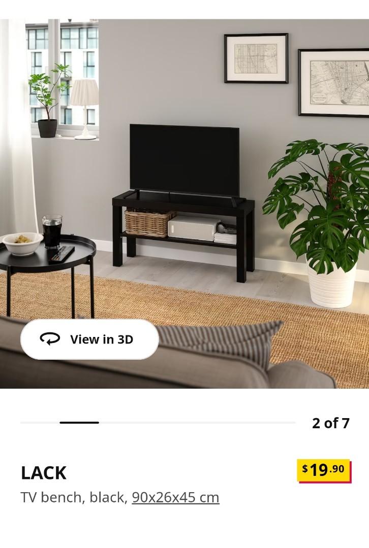 Tv bench lack shop ikea