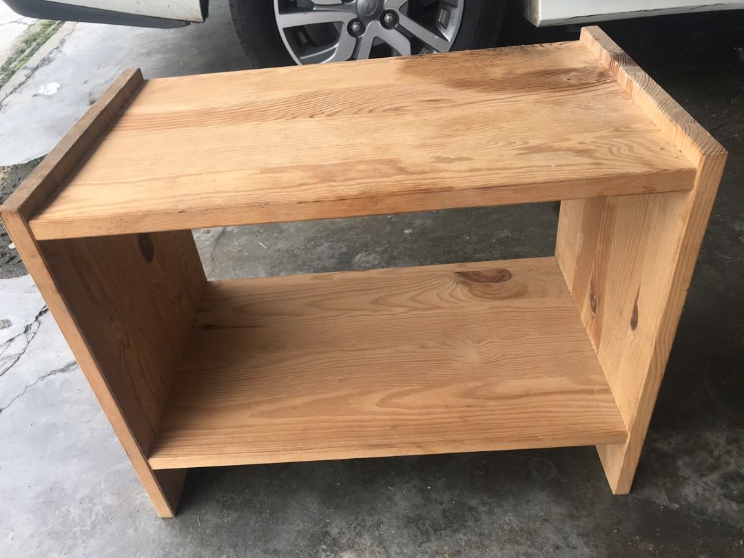 Ikea rast / Bedside table / meja kayu kecil, Furniture & Home Living