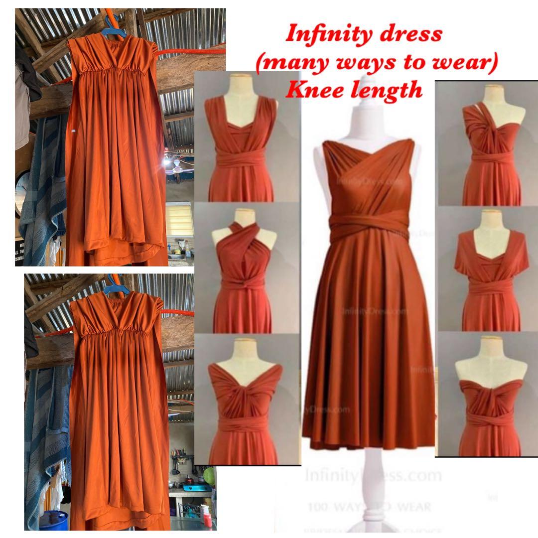 infinity dress with shawl