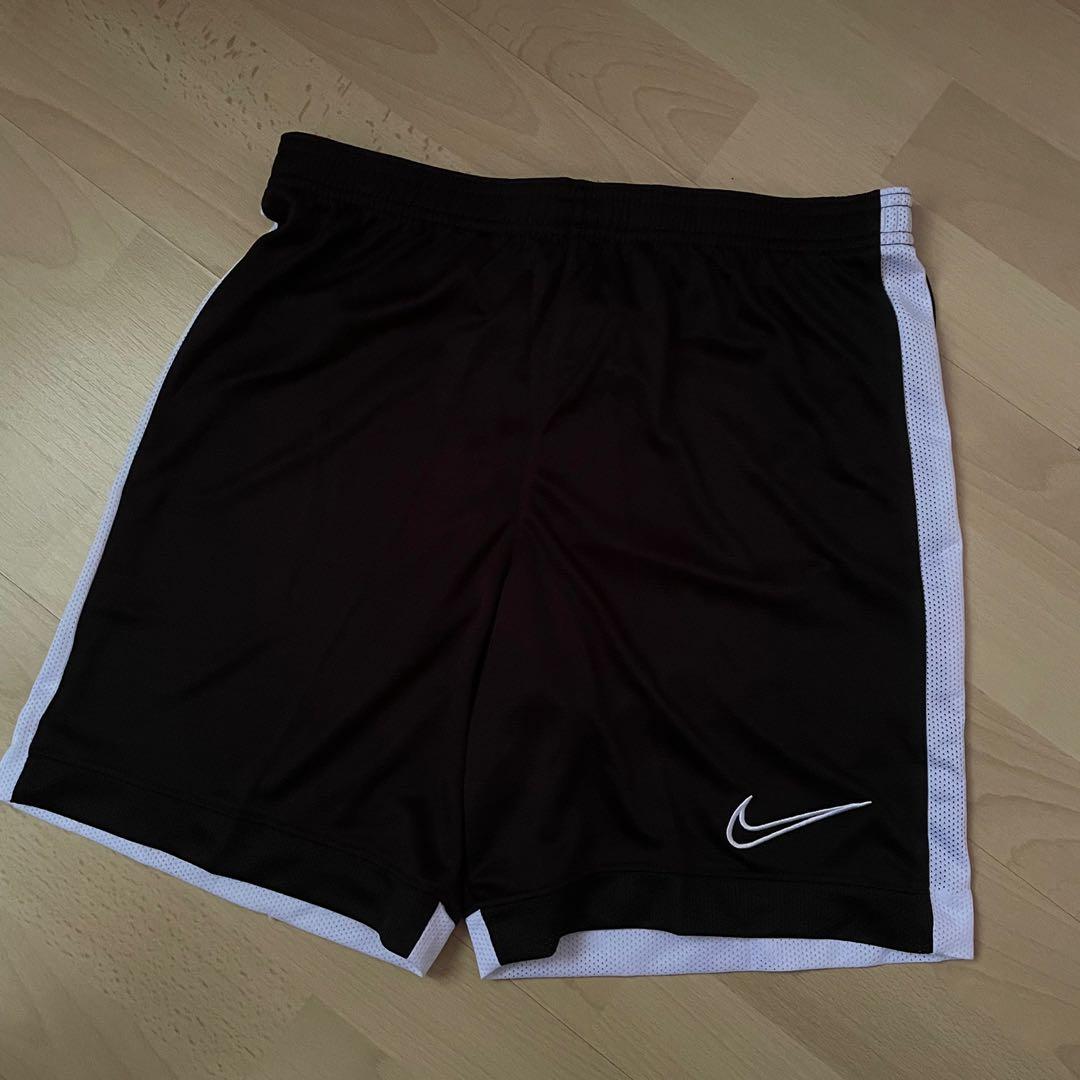 Nike black shorts with white clearance stripe