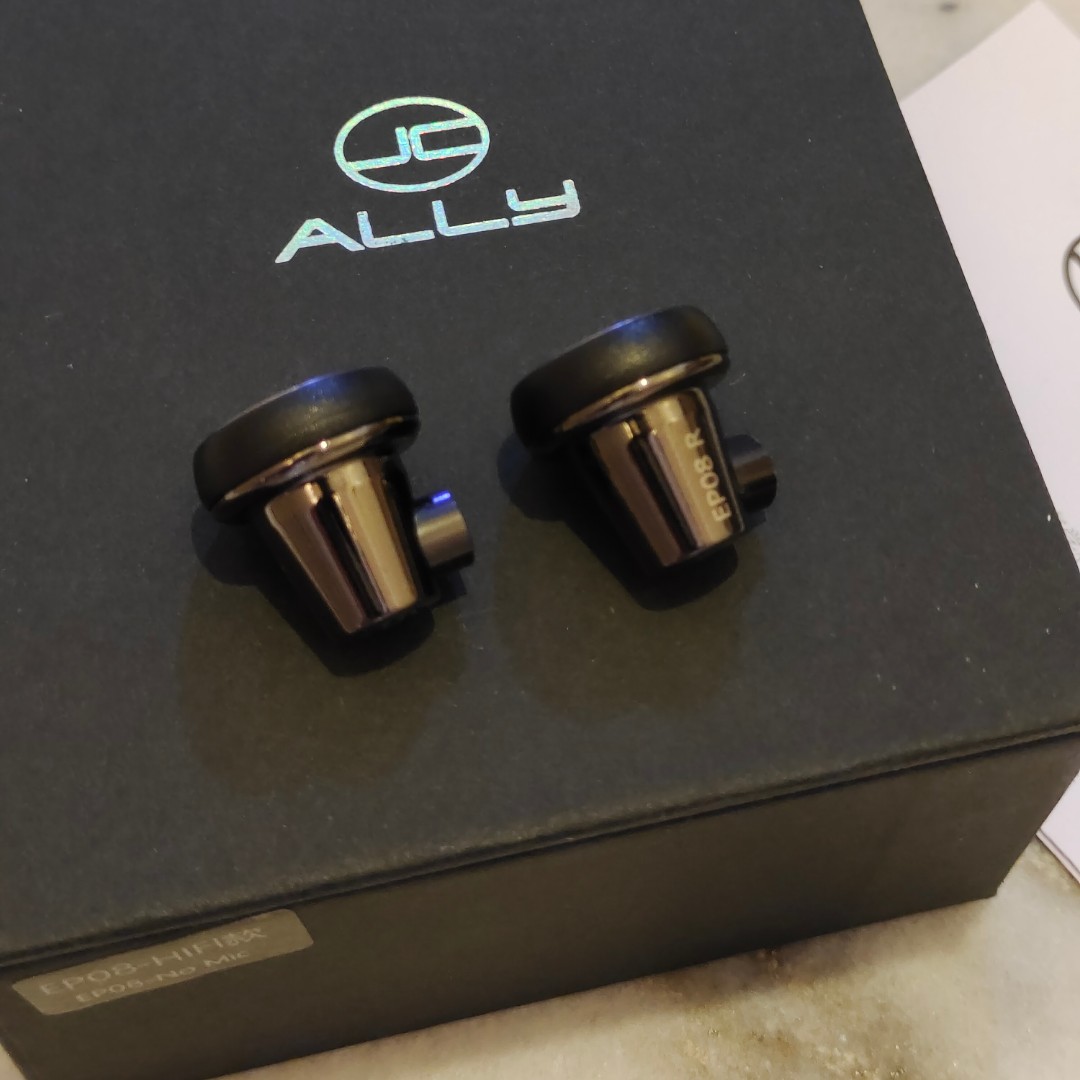 JCALLY EP08 Titanium Diaphragm Hifi Earbud MMCX iem