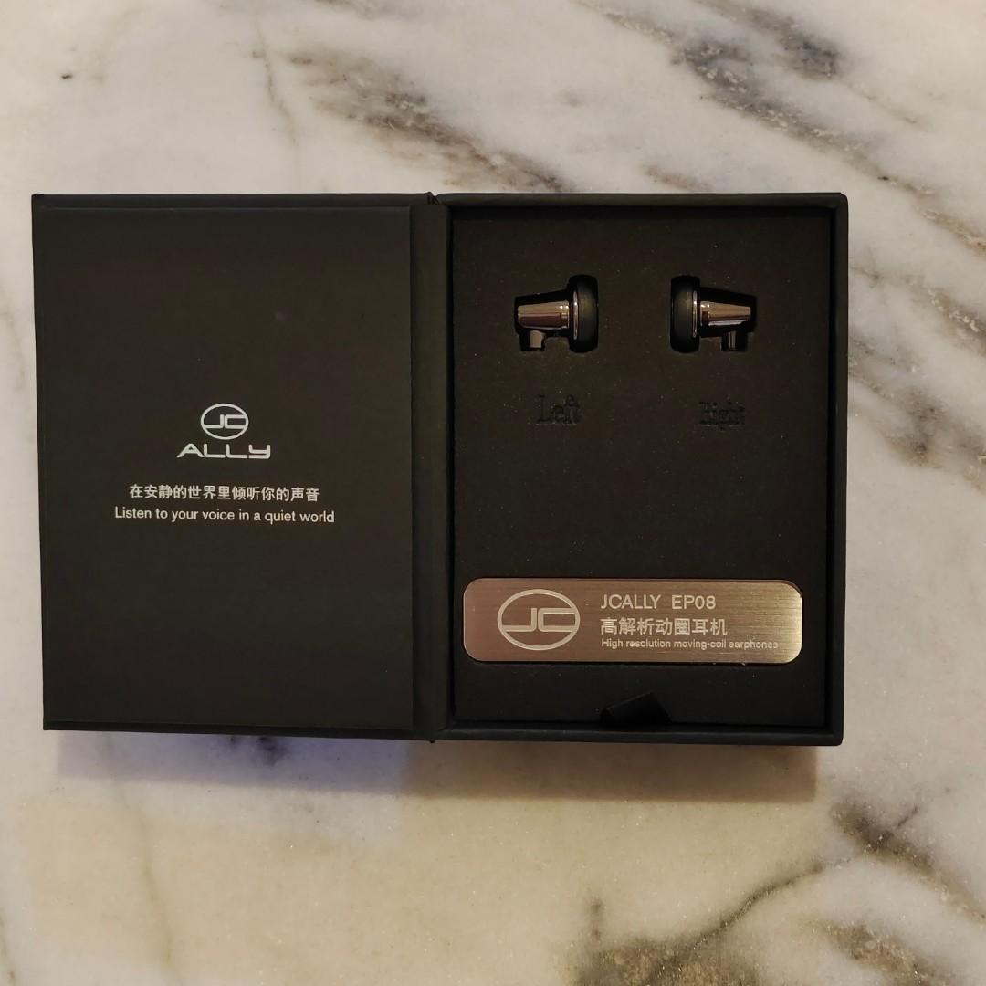 JCALLY EP08 Titanium Diaphragm Hifi Earbud MMCX iem