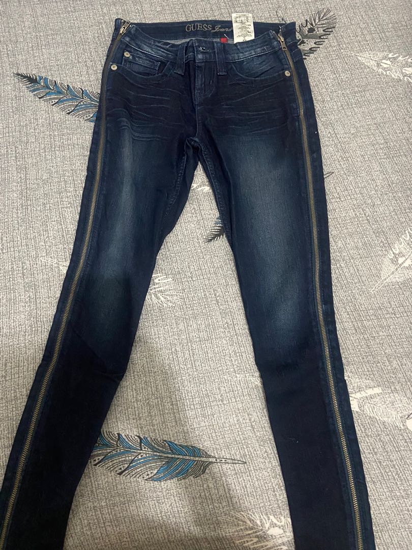 Jeans skinny guess original, Fesyen 