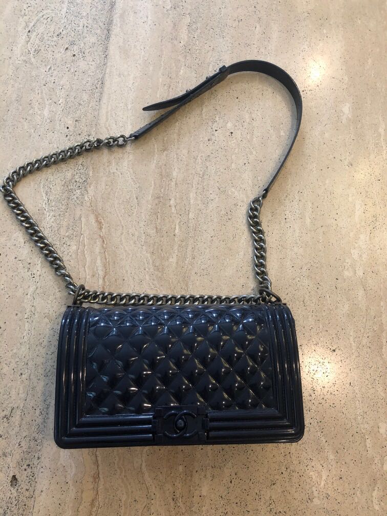 REDUCED) Chanel Toyboy Jelly Bag, Women's Fashion, Bags & Wallets, Purses &  Pouches on Carousell