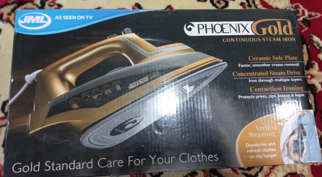 Phoenix gold steam iron hot sale asda