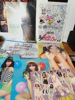 Jpop Official merchandise Akb48 Jpop Girl group set Japan