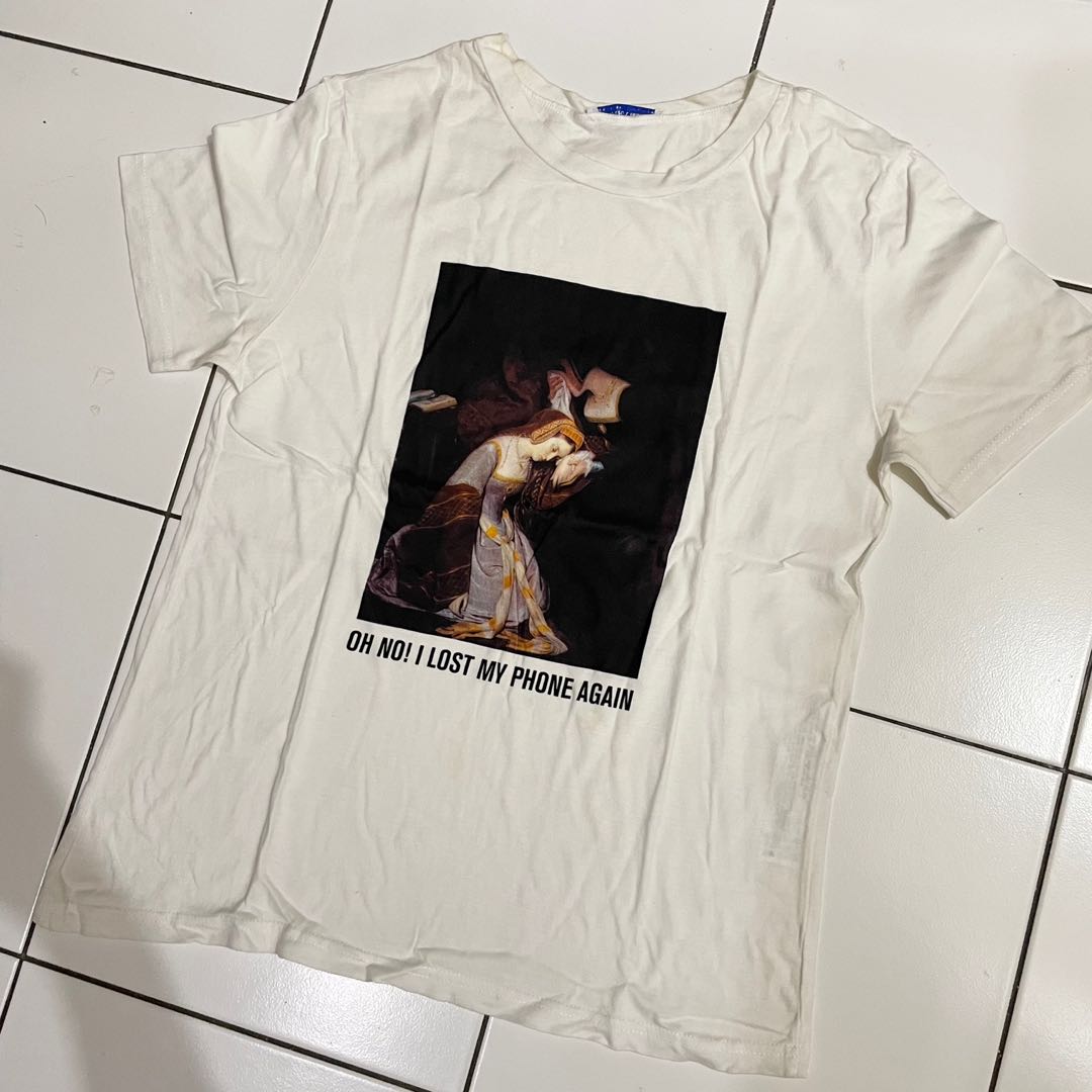 Kaos wanita zara t-shirt original 