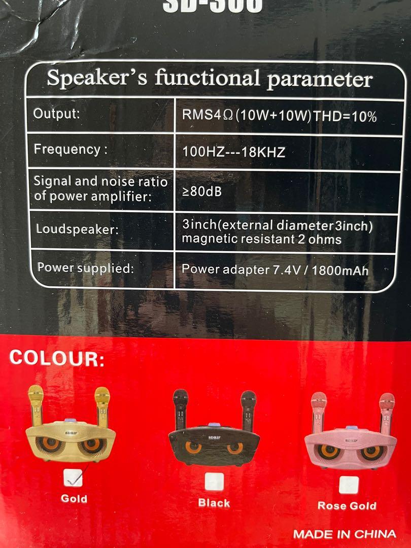 Karaoke Set, Audio, Soundbars, Speakers & Amplifiers on Carousell