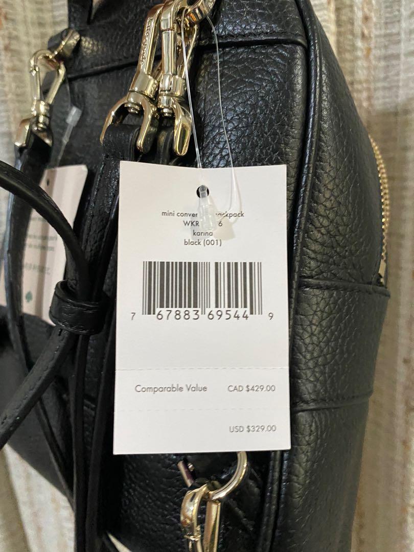 Kate Spade Mini Karina convertible backpack , Luxury, Bags & Wallets on