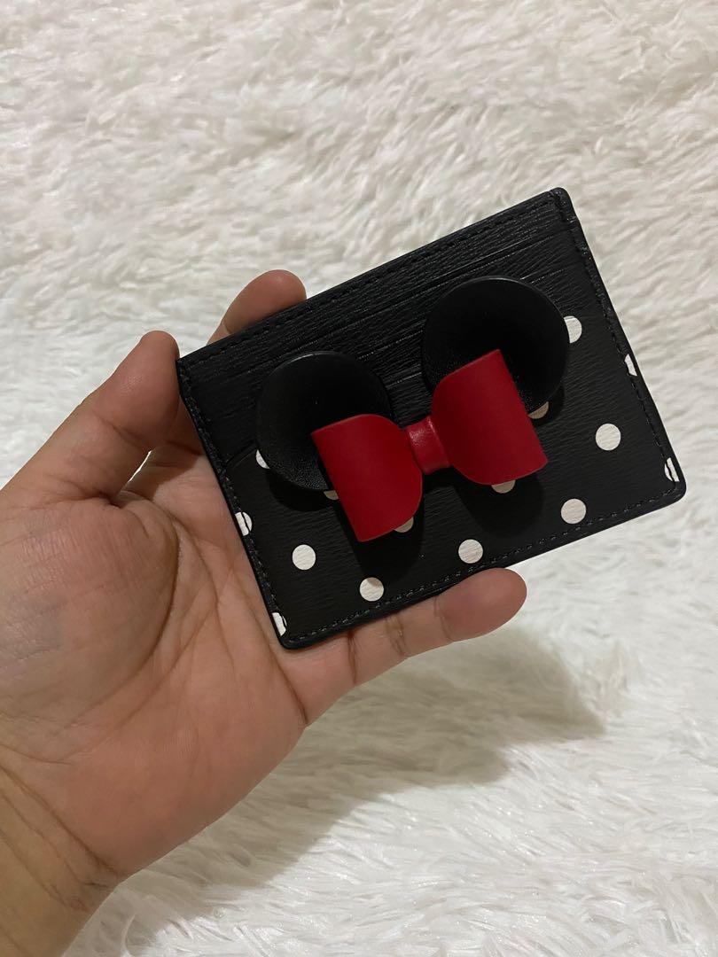 Kate spade minnie mouse holder (Category: Luxury Bags & Wallets) located in Pasig City. Submitted by jackie_ginger (Listing ID 1168026405, Image 2). Description: Onhand with tag and care card 💯orig.