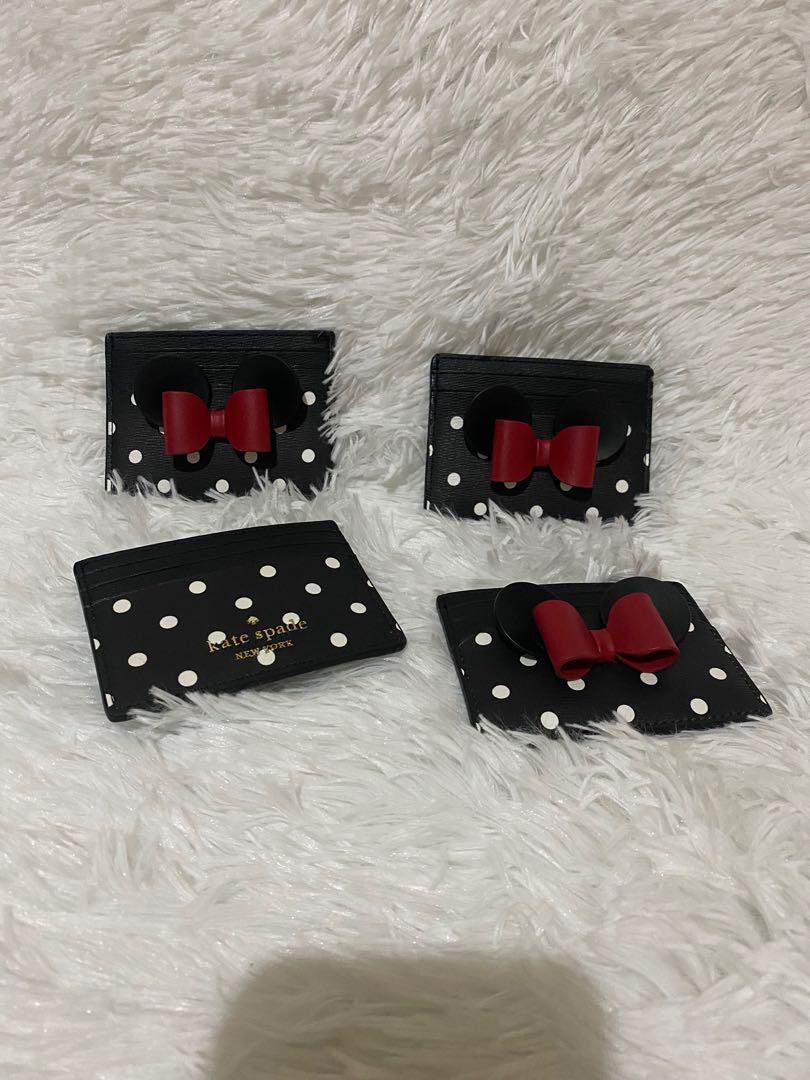 Kate spade minnie mouse holder (Category: Luxury Bags & Wallets) located in Pasig City. Submitted by jackie_ginger (Listing ID 1168026405, Image 1). Description: Onhand with tag and care card 💯orig.