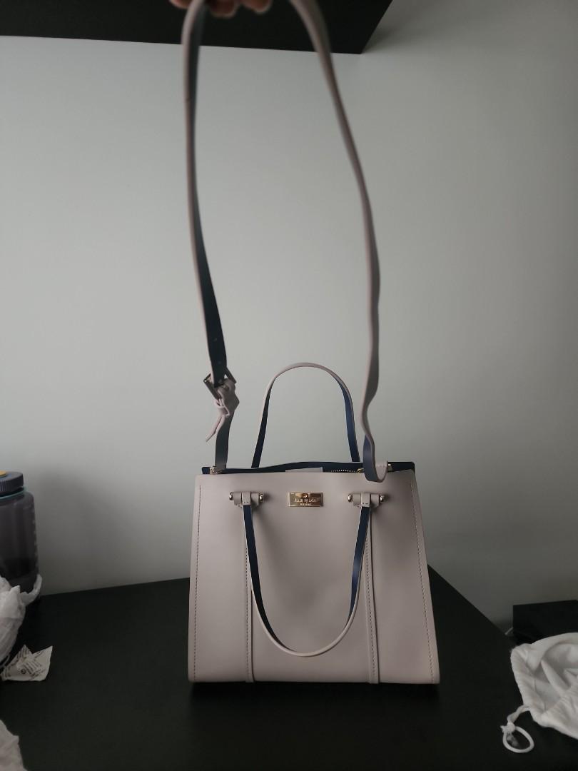 Nude kate spade purse deals